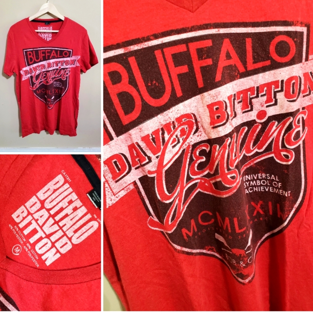 Buffalo David Bitton Vneck Tee